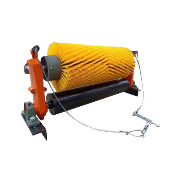 Limpador de cepillo rotativo sen poder